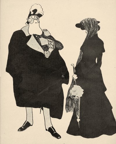 Leopold II and His Daughter, 1904 by Georges d 1878 1937 Ostoya